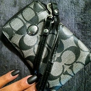 Coach multi-use fabric cigarette case